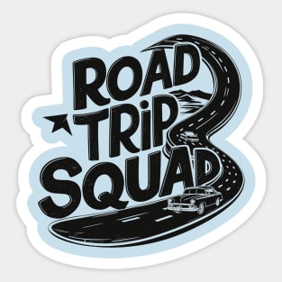 Road Trip Squad Sticker